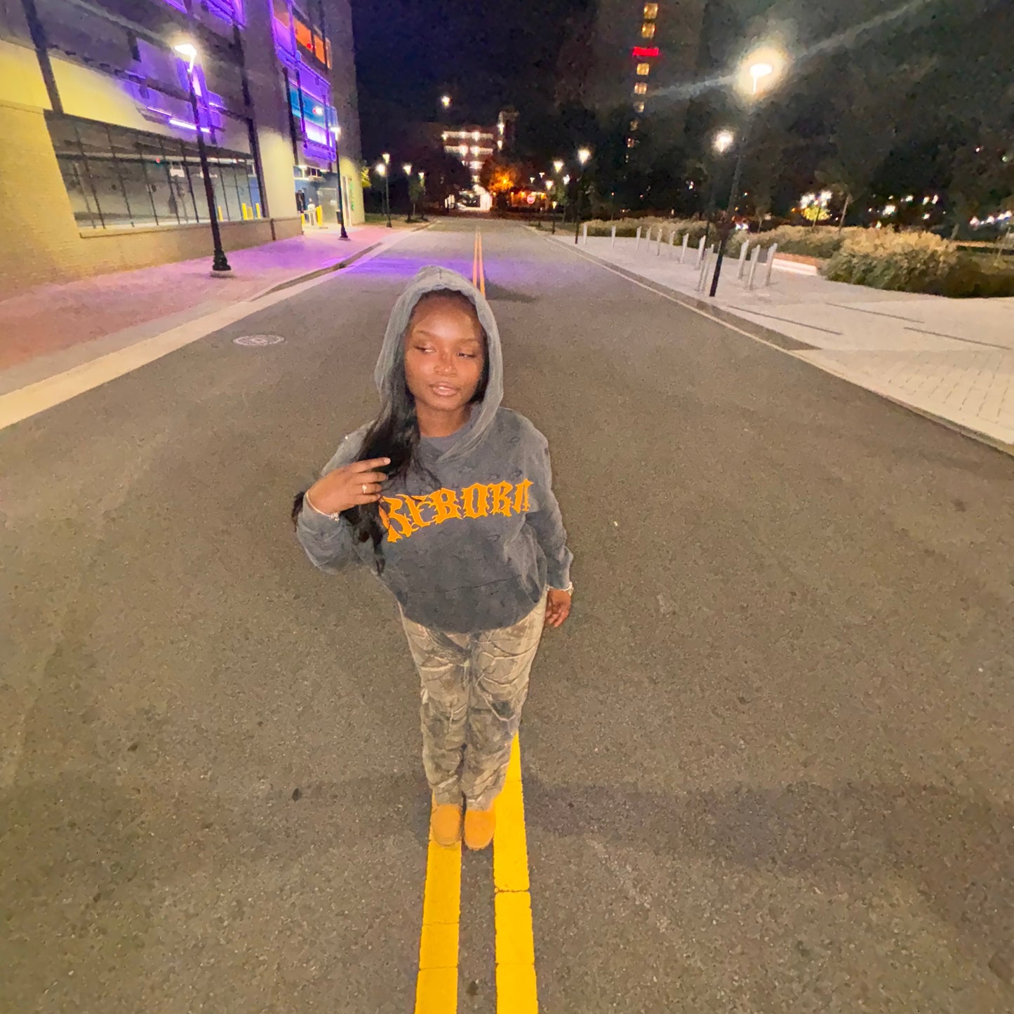 Reborn Distressed Acid Washed Hoodie